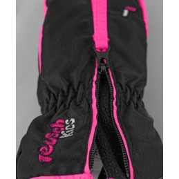 REUSCH Moufles BEN BABY - Noir / Rose