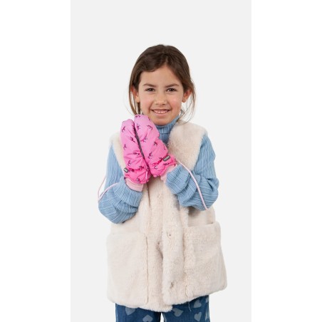 BARTS Moufles junior NYLON MITTS KIDS - PRINT PINK