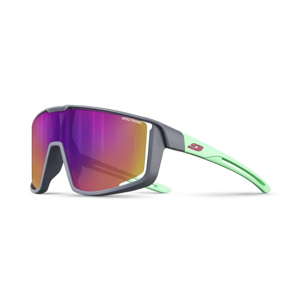 JULBO Lunettes de soleil junior FURY S - GRIS/VERT S3