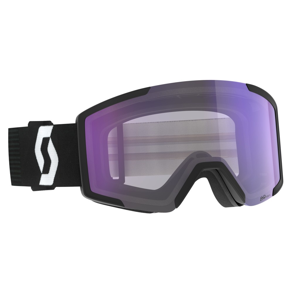 SCOTT SHIELD MINERAL BLK WHT LS BLUE CHROME S2-4 MASQUE 2026