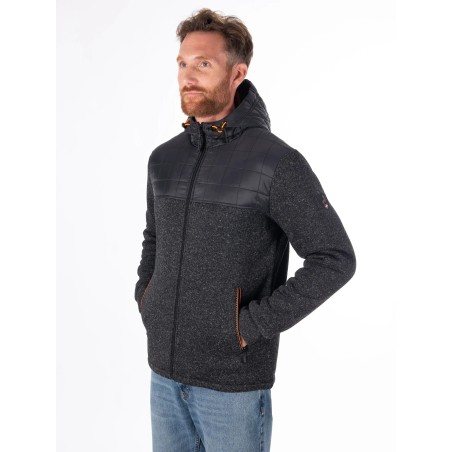 AULP veste hybride BUKAI H - BLACK