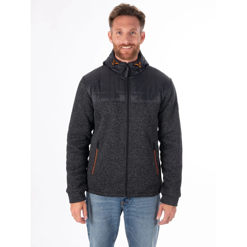 AULP veste hybride BUKAI H - BLACK