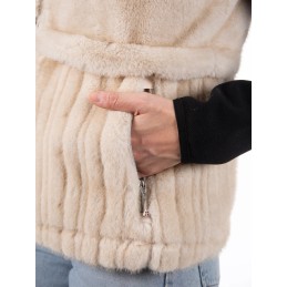 AULP veste sans manche CAMIL FAUSSE FOURRURE Femme - SWANN