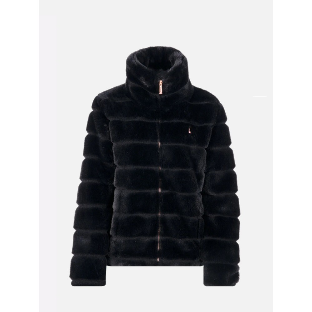 AULP veste CAPPA FAUSSE FOURRURE Femme - BLACK