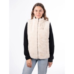 AULP Veste CAROL FAUSSE FOURRURE - SWANN BLACK