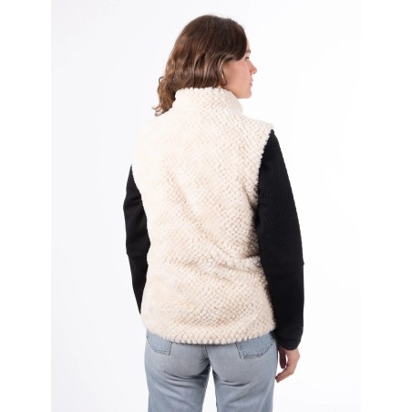 AULP Veste CAROL FAUSSE FOURRURE - SWANN BLACK