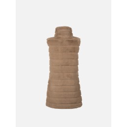 AULP Veste CARRA FAUSSE FOURRURE - TAUPE