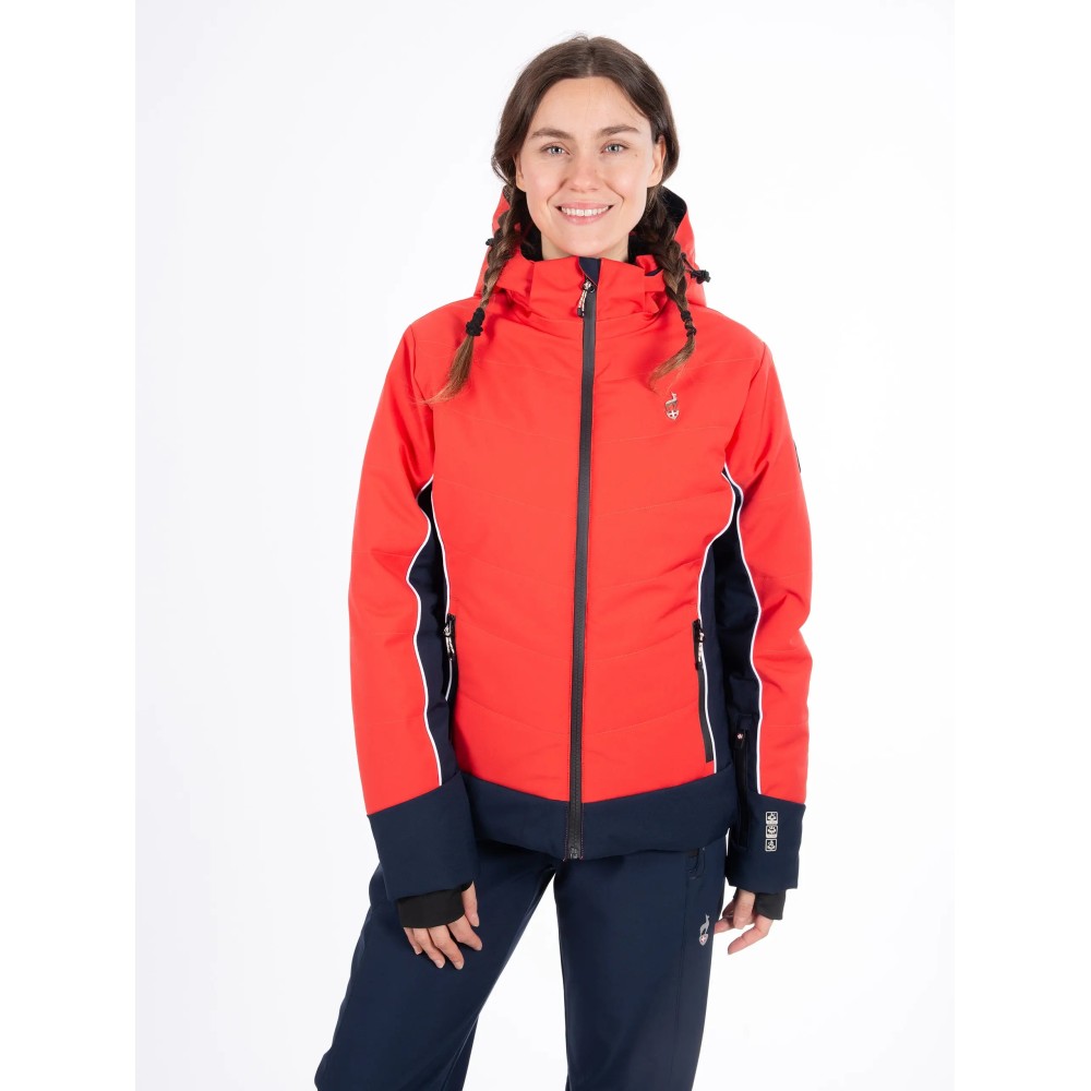 AULP Veste de ski CELLY - POPPY RED