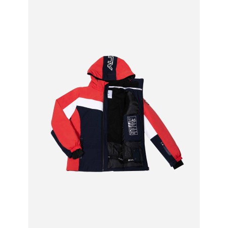 AULP Veste de ski junior CHAKA - FLAME RED
