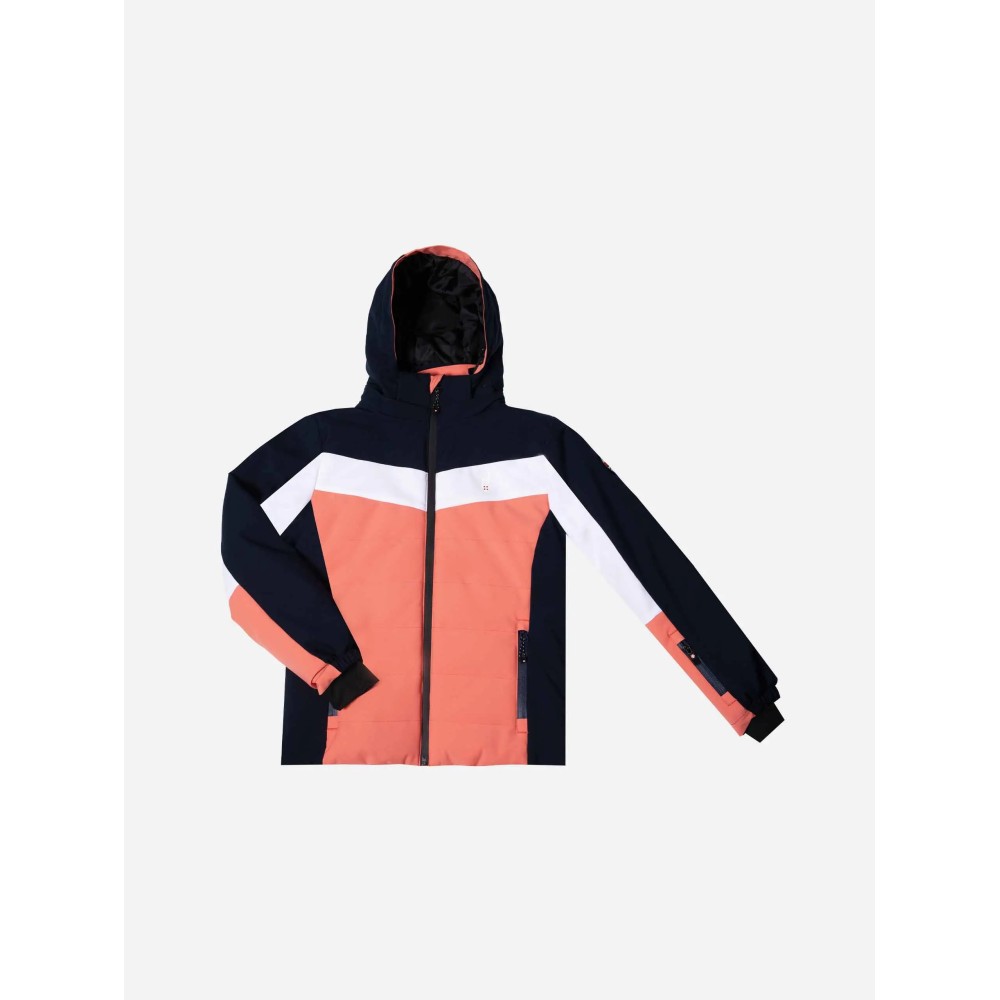 AULP Veste de ski junior CHAKA - HIBISCUS