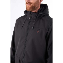 AULP Veste softshell CIELO - BLACK