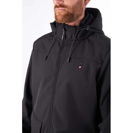 AULP Veste softshell CIELO - BLACK