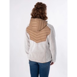 AULP Veste CLEM HYBRID - TAUPE