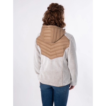 AULP Veste CLEM HYBRID - TAUPE