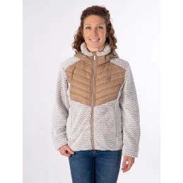 AULP Veste CLEM HYBRID - TAUPE