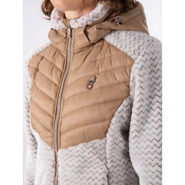 AULP Veste CLEM HYBRID - TAUPE