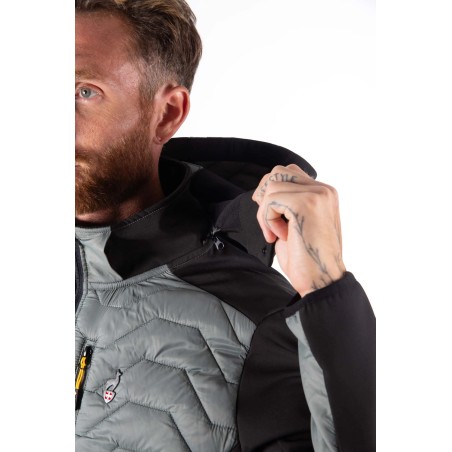 AULP Veste CLINT HYBRIDE - BARK