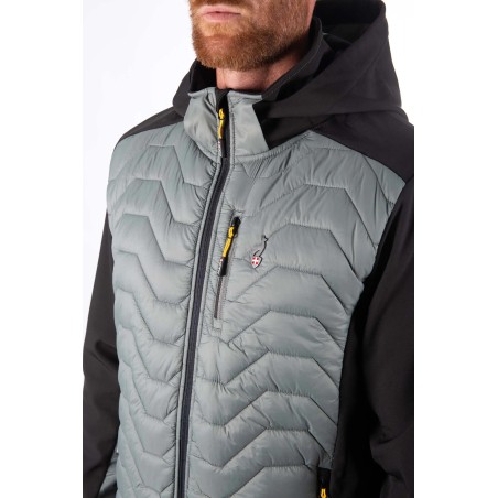 AULP Veste CLINT HYBRIDE - BARK