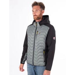 AULP Veste CLINT HYBRIDE - BARK