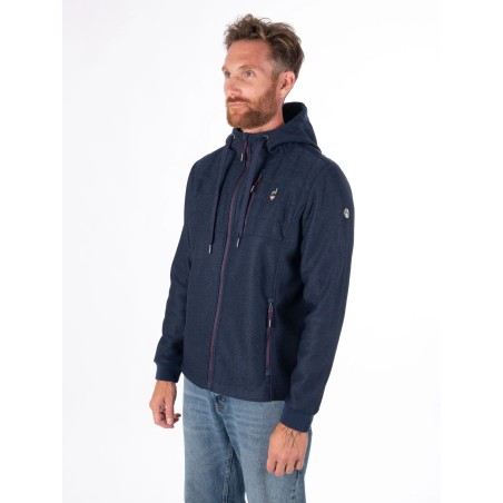 AULP Veste CONOR HYBRIDE - NAVY