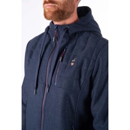AULP Veste CONOR HYBRIDE - NAVY