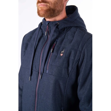 AULP Veste CONOR HYBRIDE - NAVY