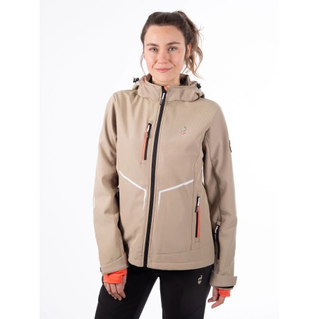 AULP Vest softshell CURRY - LIGHT KAKI