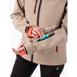 AULP Vest softshell CURRY - LIGHT KAKI