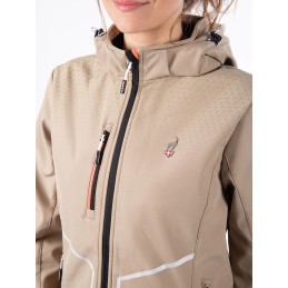 AULP Vest softshell CURRY - LIGHT KAKI