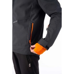 AULP Veste softshell CYRUS - ANTHRACITE MELANGE