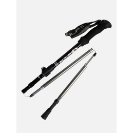 AULP Bâtons de randonnées pliables MANIK - BLACK