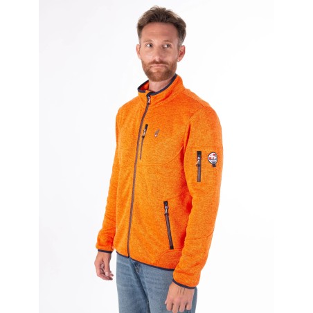 AULP Veste maille chinée NAVOY - SUN RAY