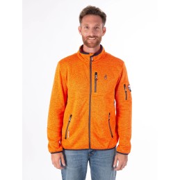 AULP Veste maille chinée NAVOY - SUN RAY