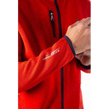 AULP Veste polaire RIKKO - FLAME RED