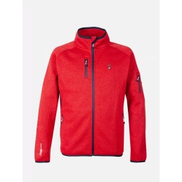 AULP Veste polaire RIKKO - FLAME RED