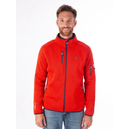 AULP Veste polaire RIKKO - FLAME RED