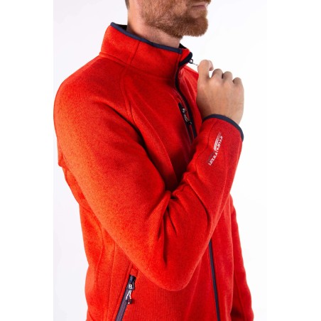 AULP Veste polaire RIKKO - FLAME RED