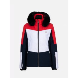 AULP Veste de ski SANDI - POPPY RED