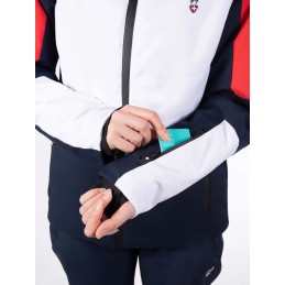 AULP Veste de ski SANDI - POPPY RED