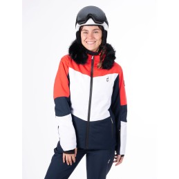 AULP Veste de ski SANDI - POPPY RED