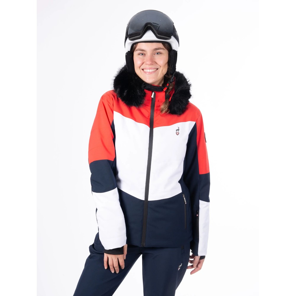 AULP Veste de ski SANDI - POPPY RED