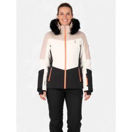 AULP Veste de ski SANDI - TAUPE