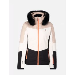 AULP Veste de ski SANDI - TAUPE