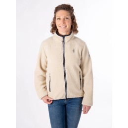 AULP Veste polaire SARRA - GREIGE