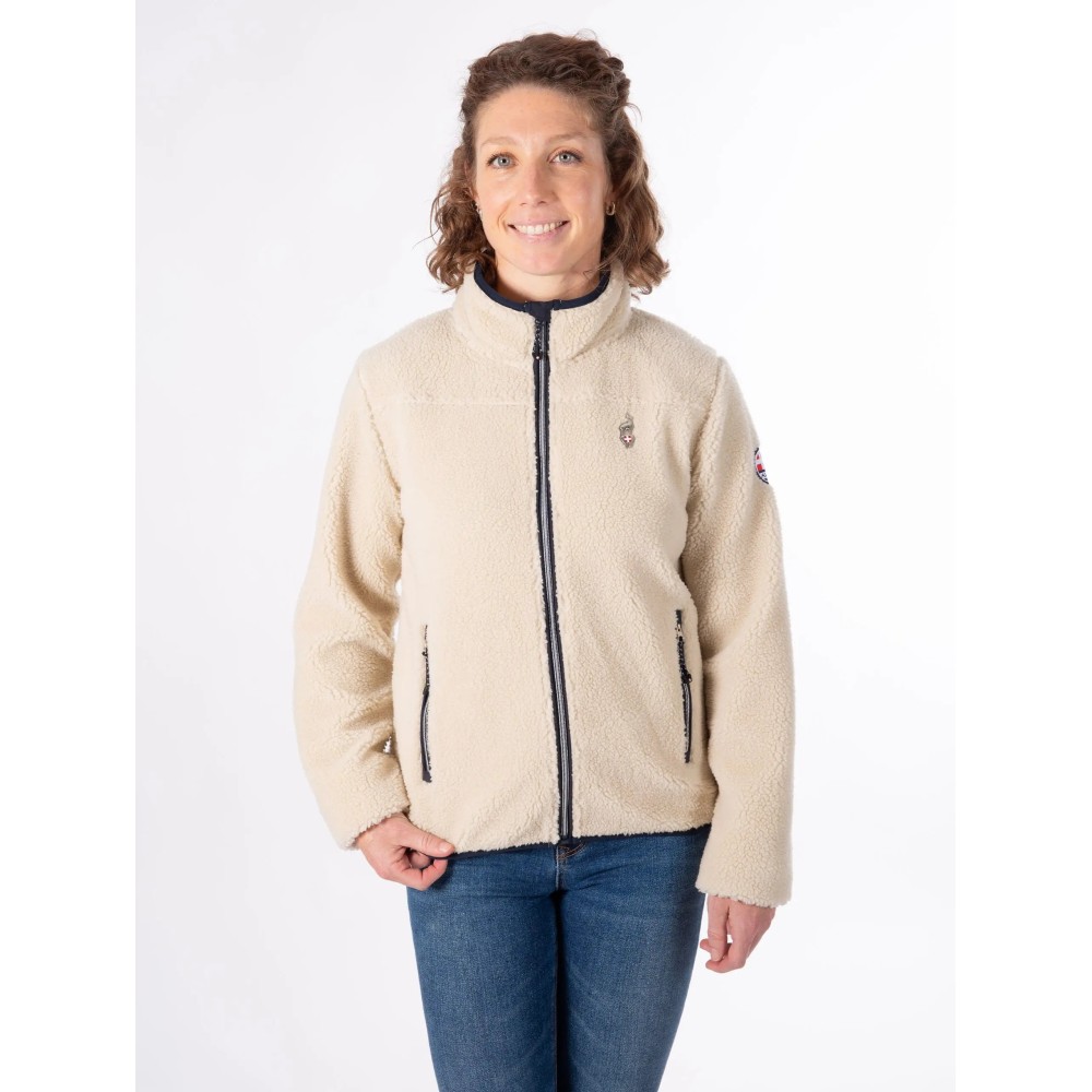 AULP Veste polaire SARRA - GREIGE