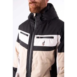 AULP Veste de ski SHANE - TAUPE