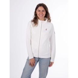 AULP Veste polaire SIMIX - WHITE