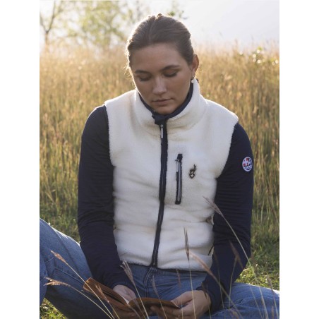 AULP Veste Sherpa TINNA - GREIGE 226