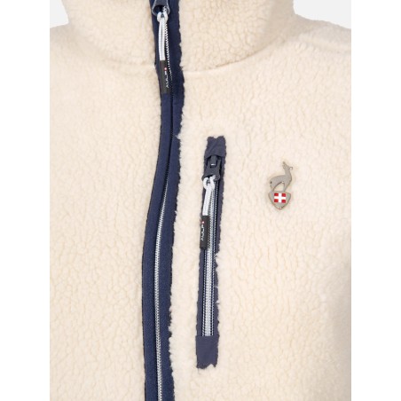 AULP Veste Sherpa TINNA - GREIGE 226