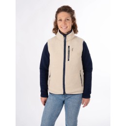 AULP Veste Sherpa TINNA - GREIGE 226